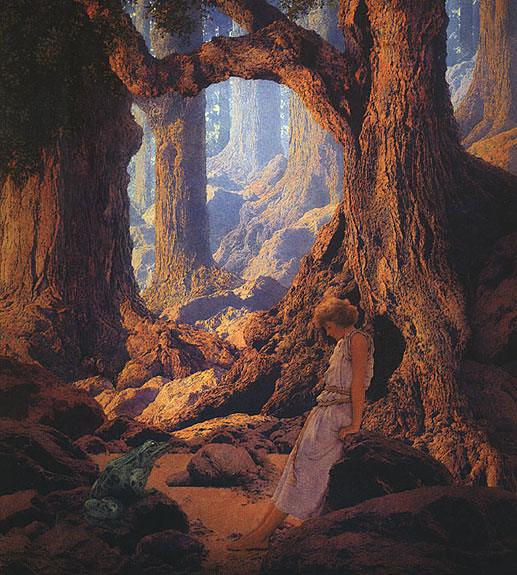 Maxfield Parrish Canvas Paintings page 5